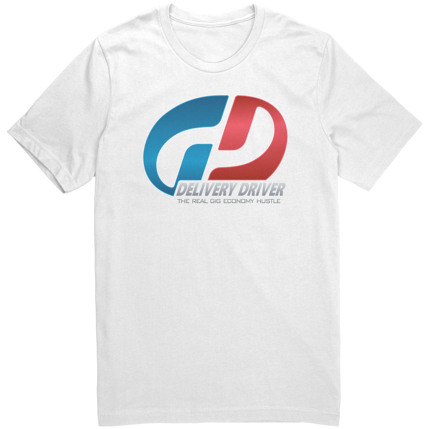 Delivery Driver Racing Video Game Parody Logo Graphic Tee