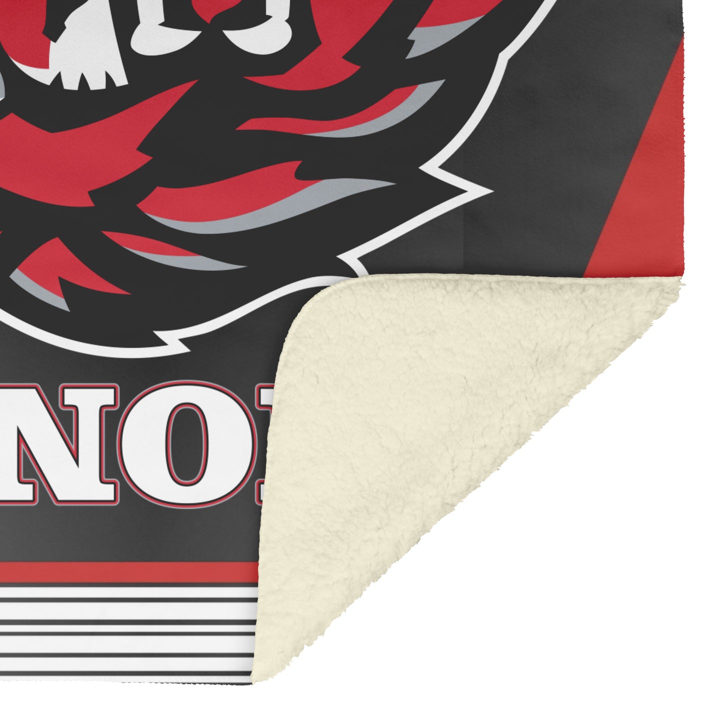LHS Sherpa Fleece Blanket - Lockwood Lions