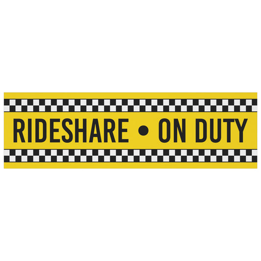 Rideshare On Duty Magnet