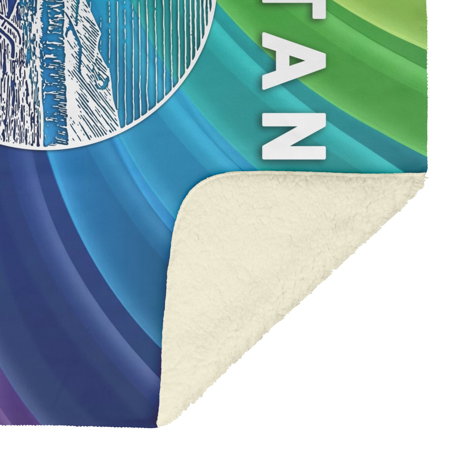 State of Montana Pride Blanket