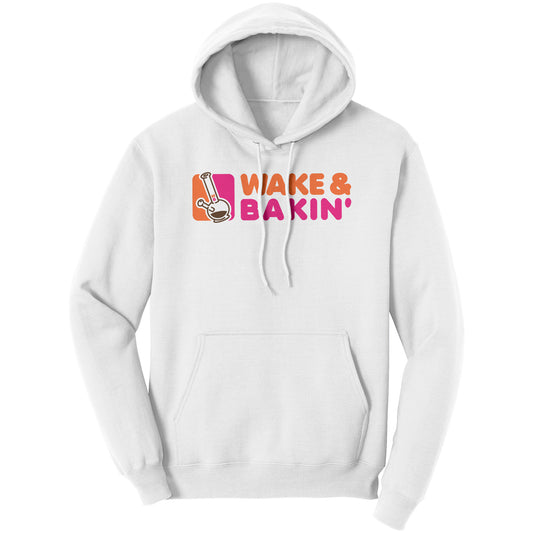 Wake and Bakin' Parody Logo Hoodie