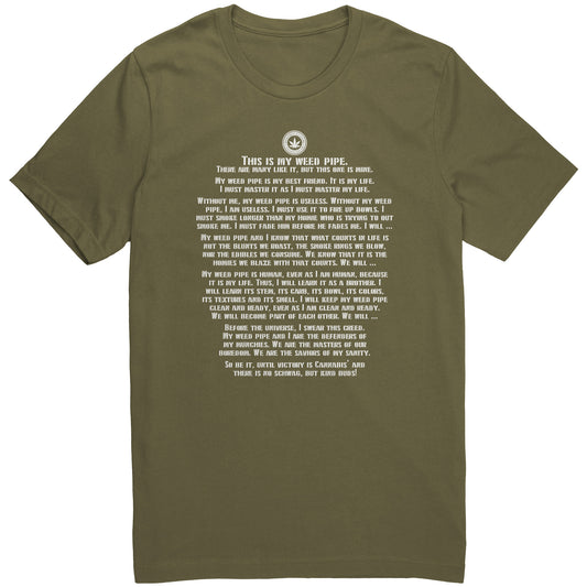 The Weed Pipe Creed Tee
