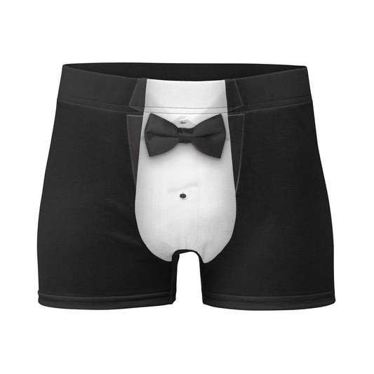 Pajamgeries Tuxedo Boxer Briefs - Elegant Spy