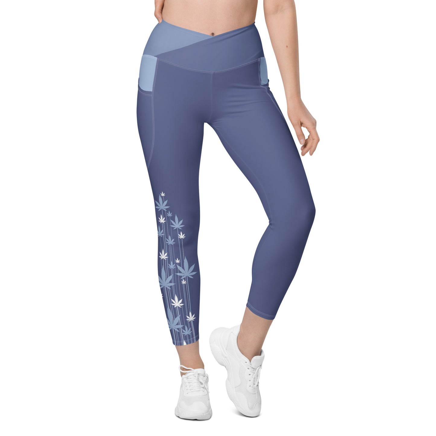 Tranquil Crossover Leggings with Pockets