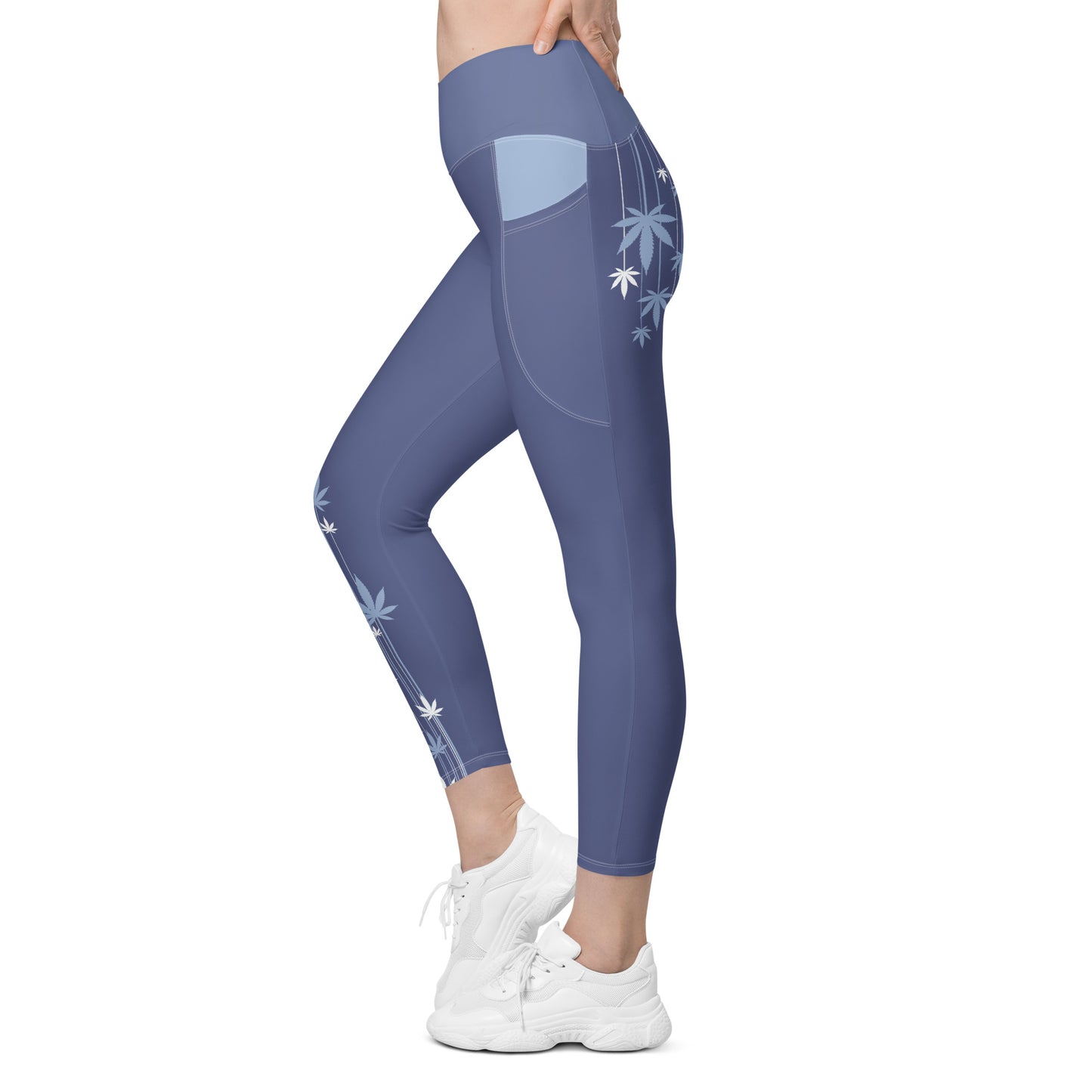 Tranquil Crossover Leggings with Pockets