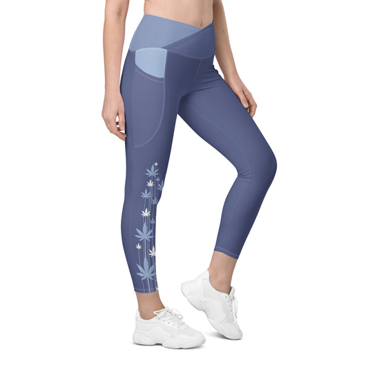 Tranquil Crossover Leggings with Pockets