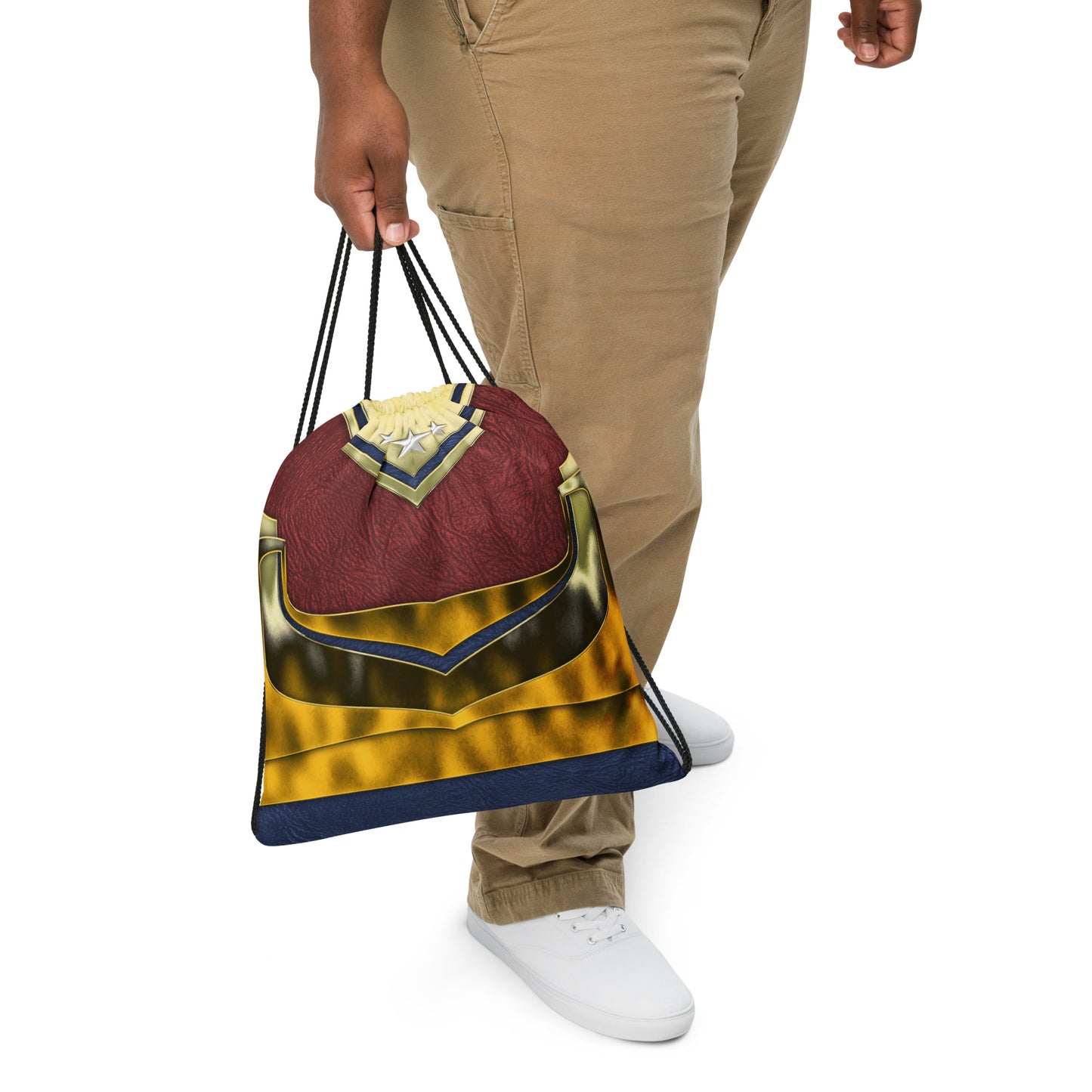 Pajamgeries Drawstring Overnight Bag - Superheroine
