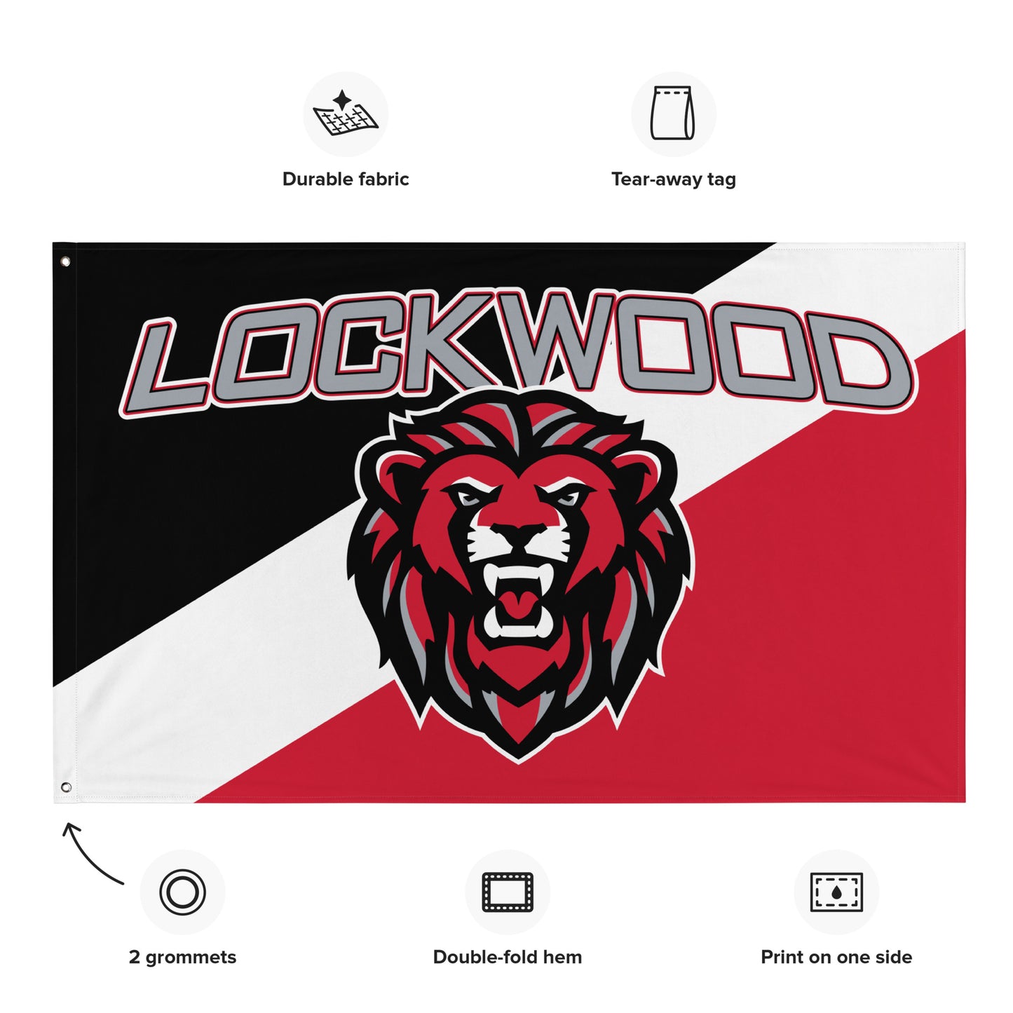 LHS Flag - Lockwood Lions