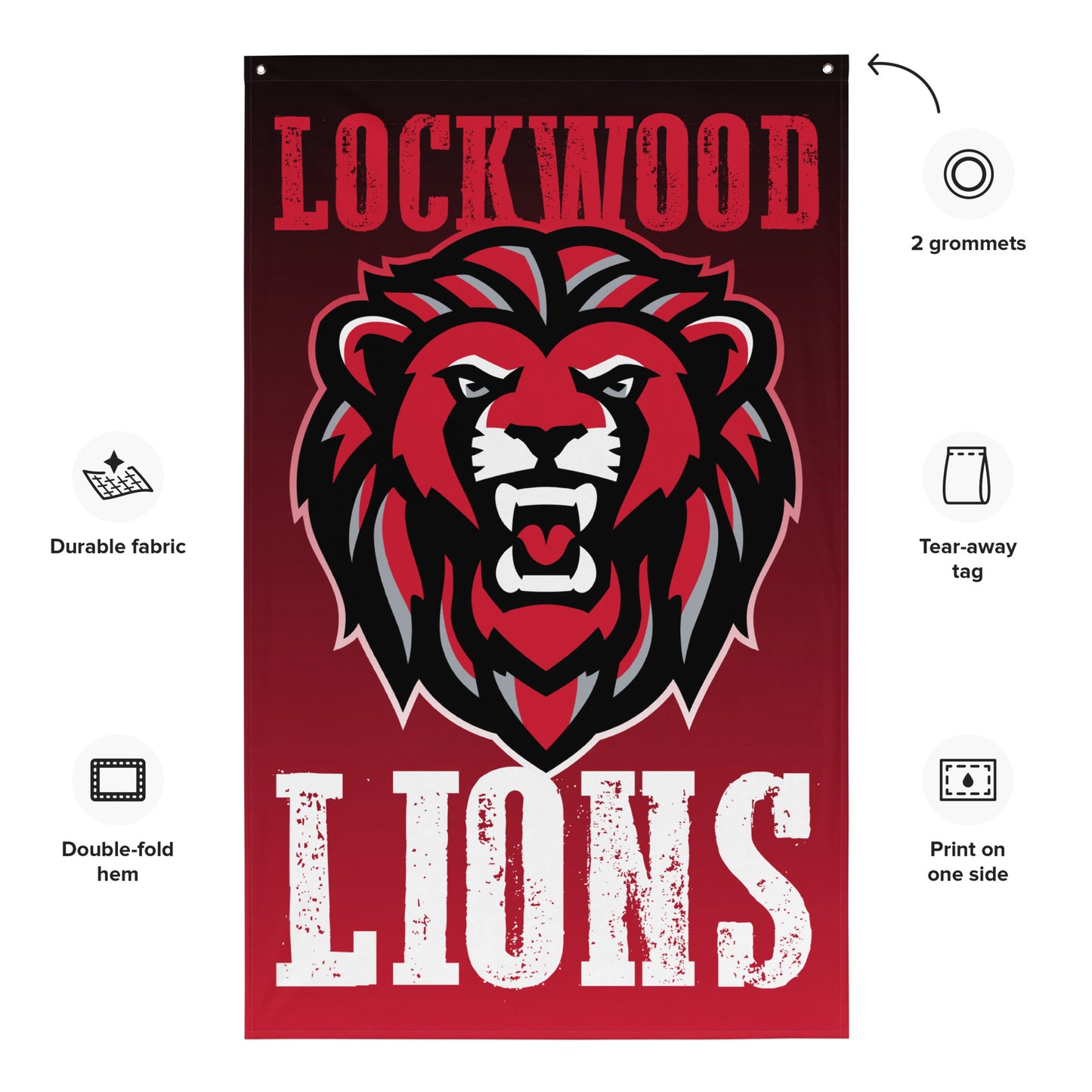 LHS Flag - Lockwood Lions