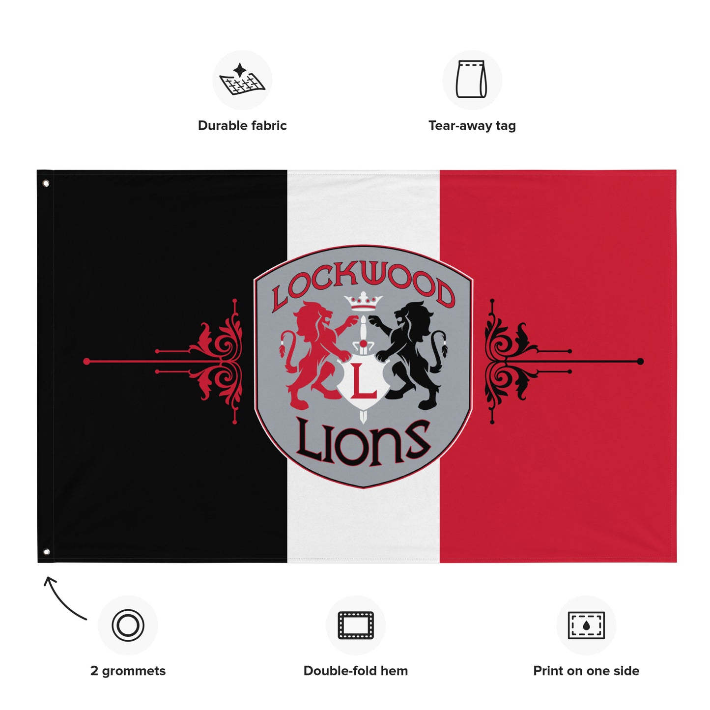LHS Flag - Lockwood Lions