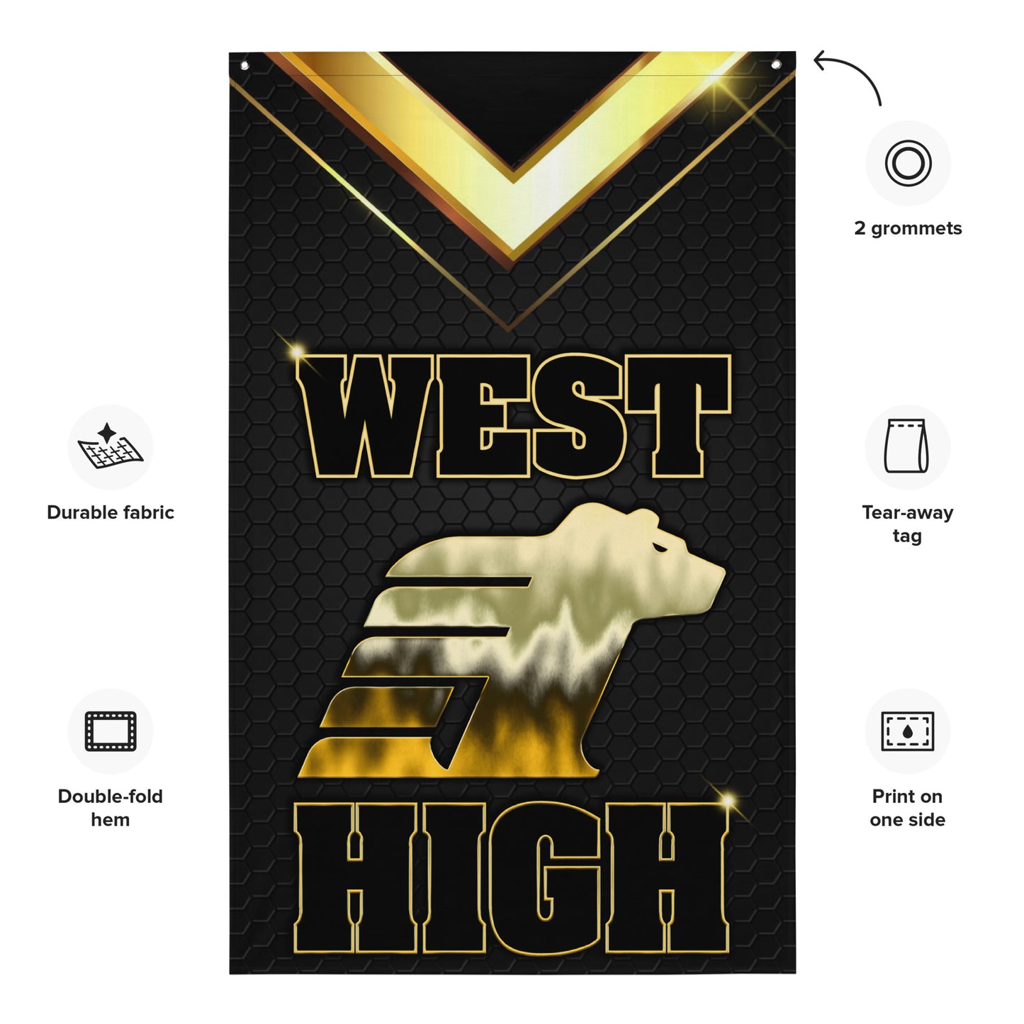 BWHS Flag - Golden Bears