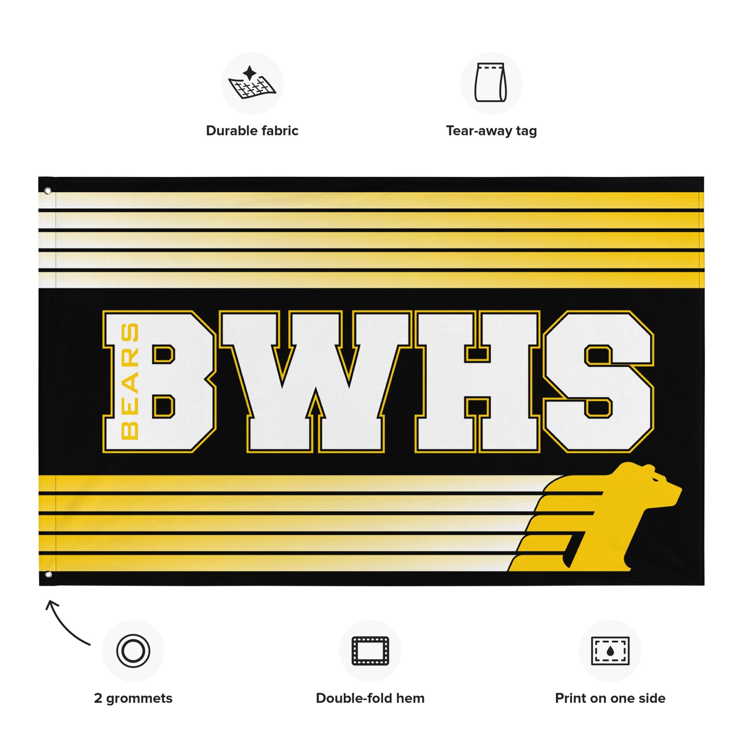 BWHS Flag - Golden Bears