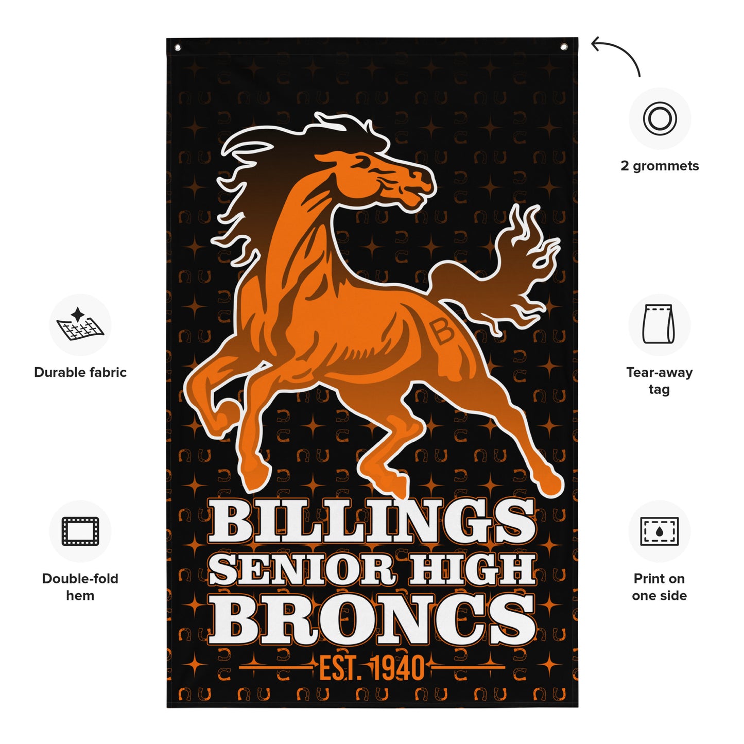 BSH Flag - Senior Broncs