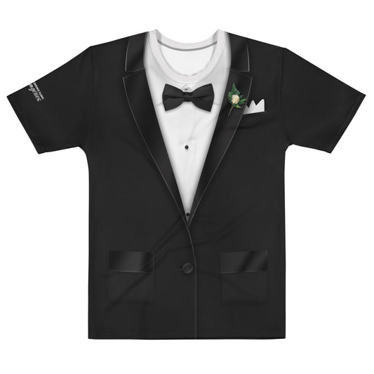 Pajamgeries Men's Tuxedo T-shirt - Elegant Spy