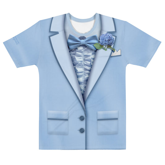 Pajamgeries Men's Tuxedo T-shirt - Retro Blue