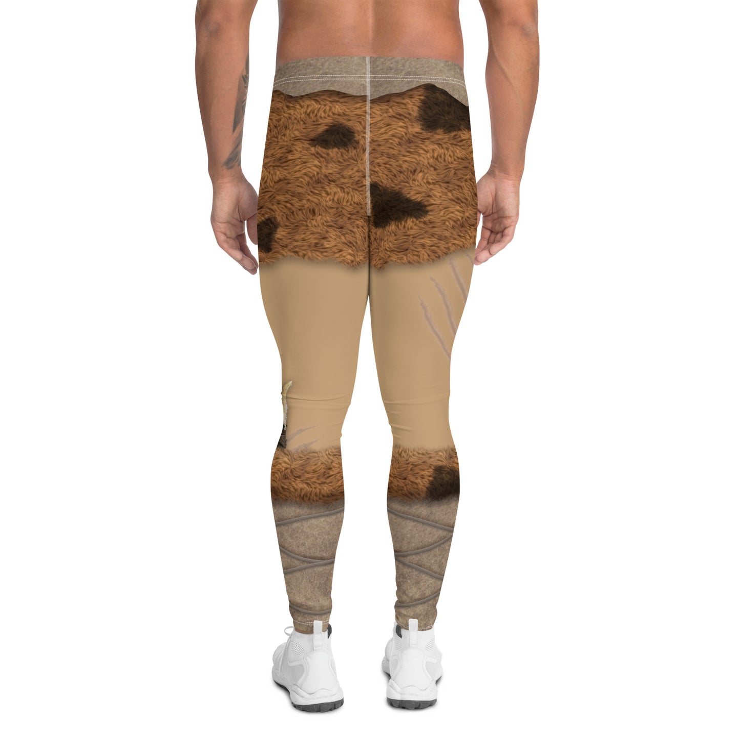 Pajamgeries Men's Leggings - Caveman - Ivory