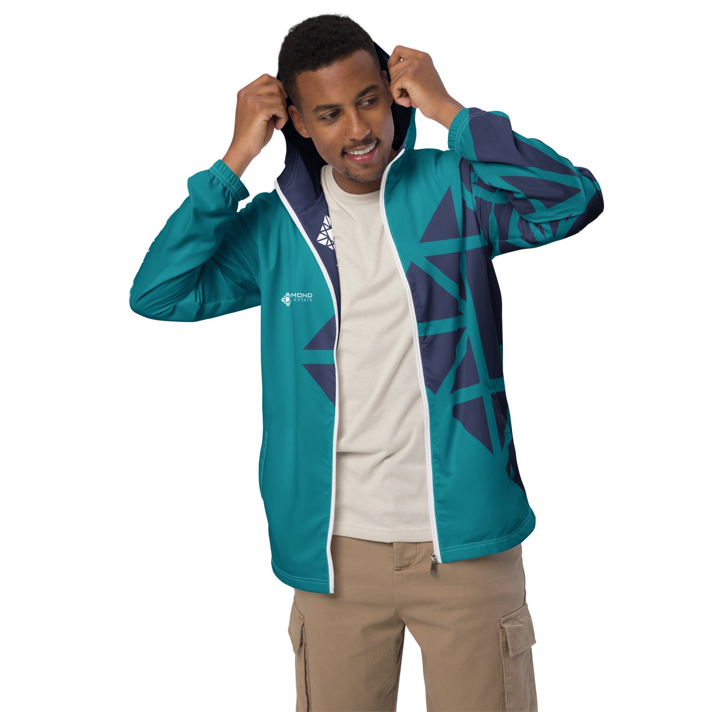 Diamond Real Estate Men’s Windbreaker