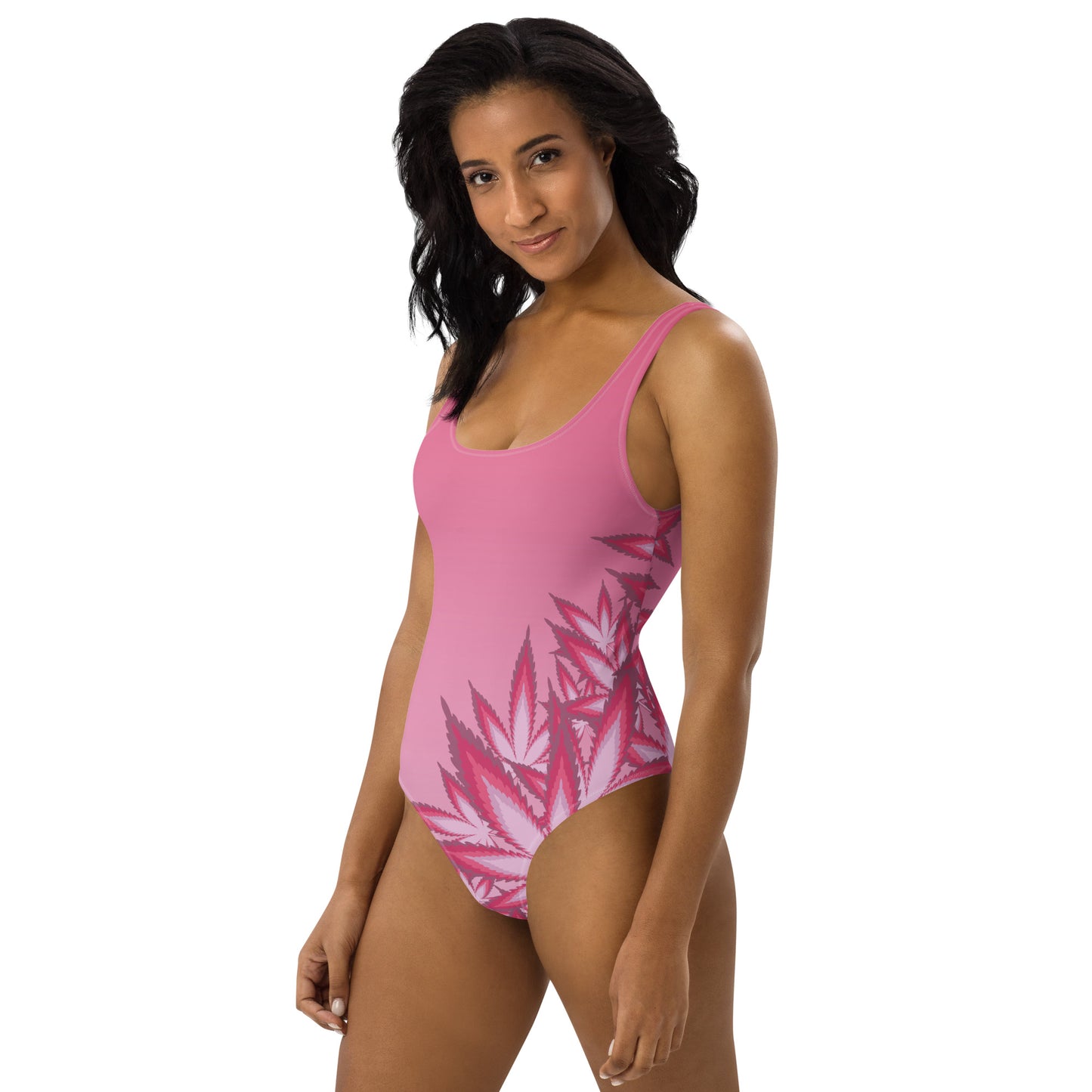 Shades of Pink One-Piece Swimsuit