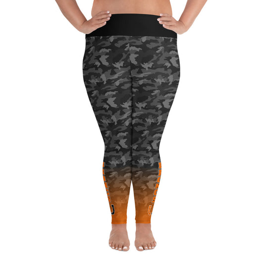BSH Plus Size Camo Leggings - Senior Broncs