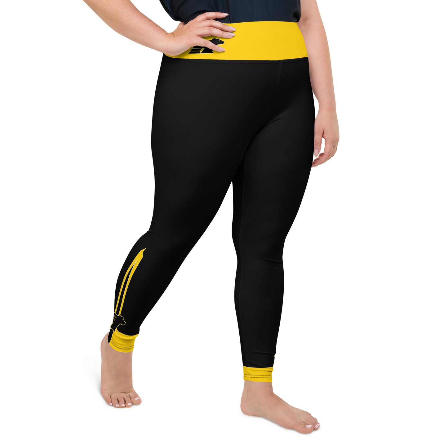 BWHS Plus Size Leggings - Golden Bears