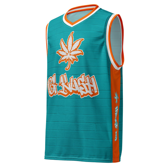 OG Kush Recycled Unisex Basketball Jersey