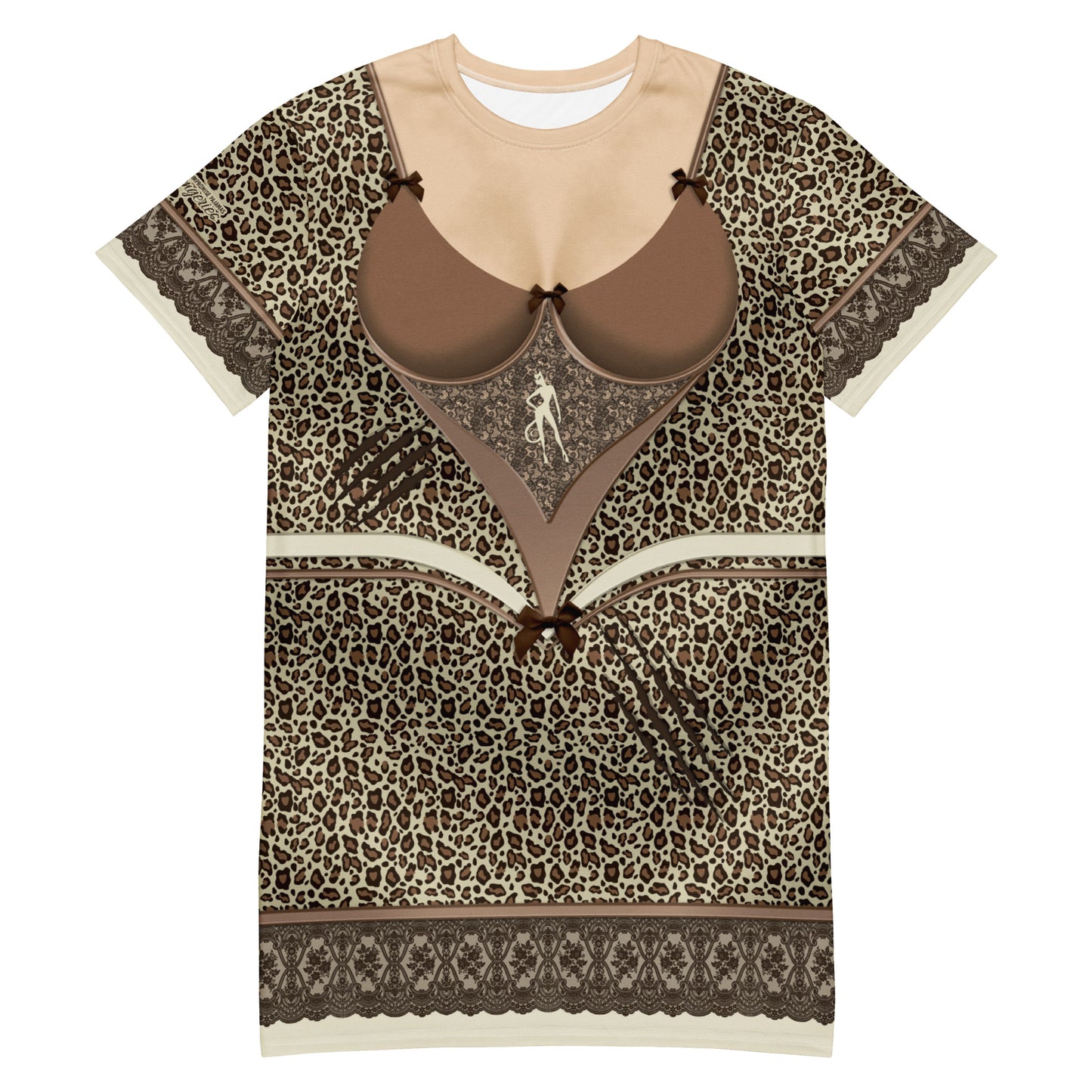 Pajamgeries T-shirt Dress - MeWOW - Ivory