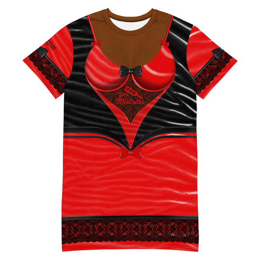 Pajamgeries T-shirt Dress - Yes Mistress - Canela