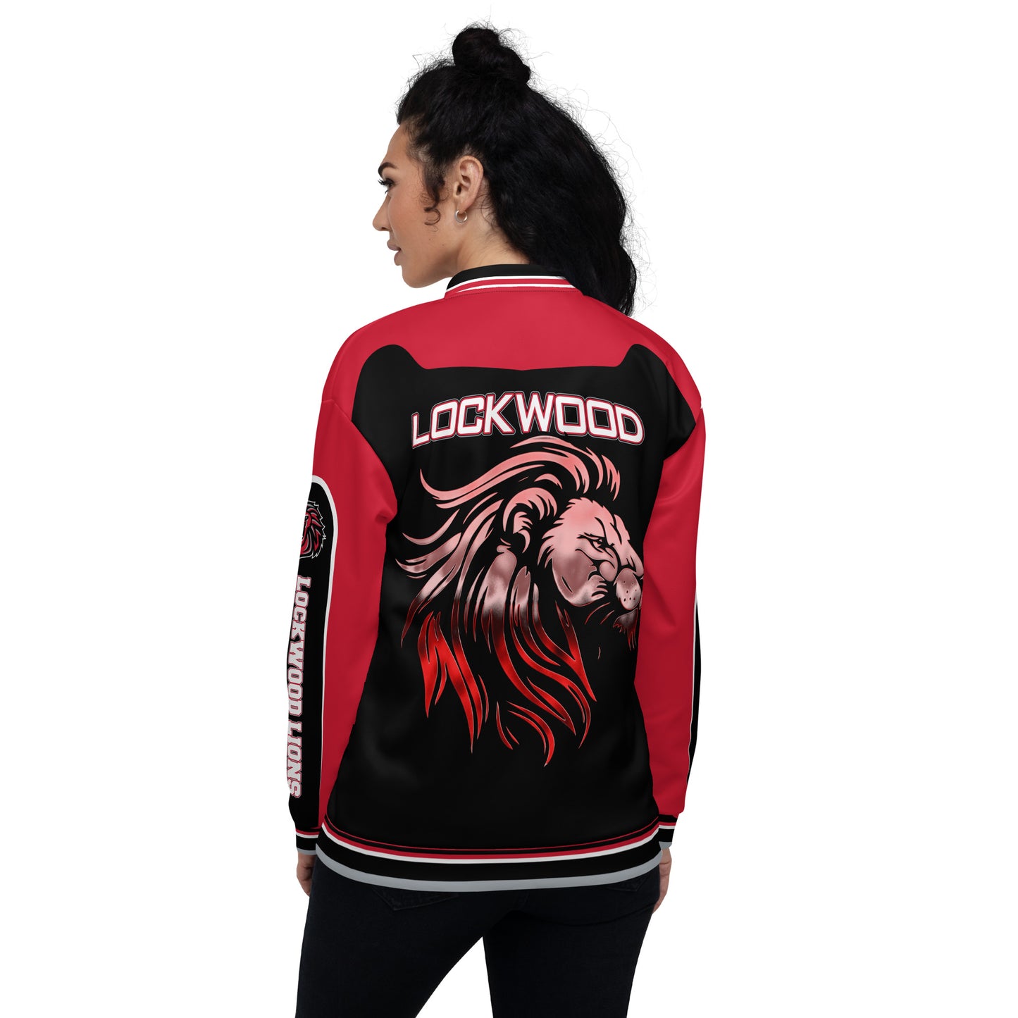 LHS Unisex Bomber Jacket - Lockwood Lions