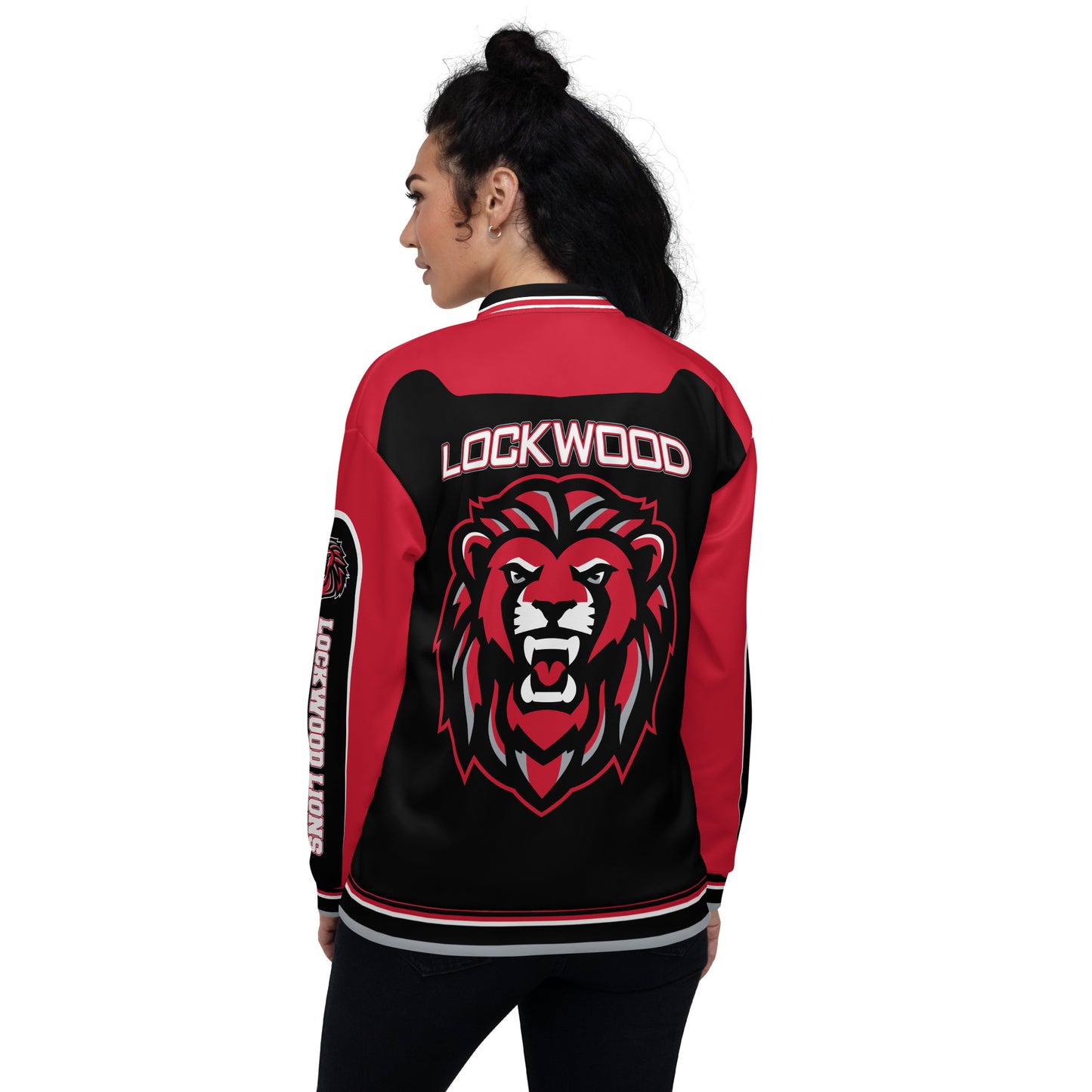 LHS Unisex Bomber Jacket - Lockwood Lions