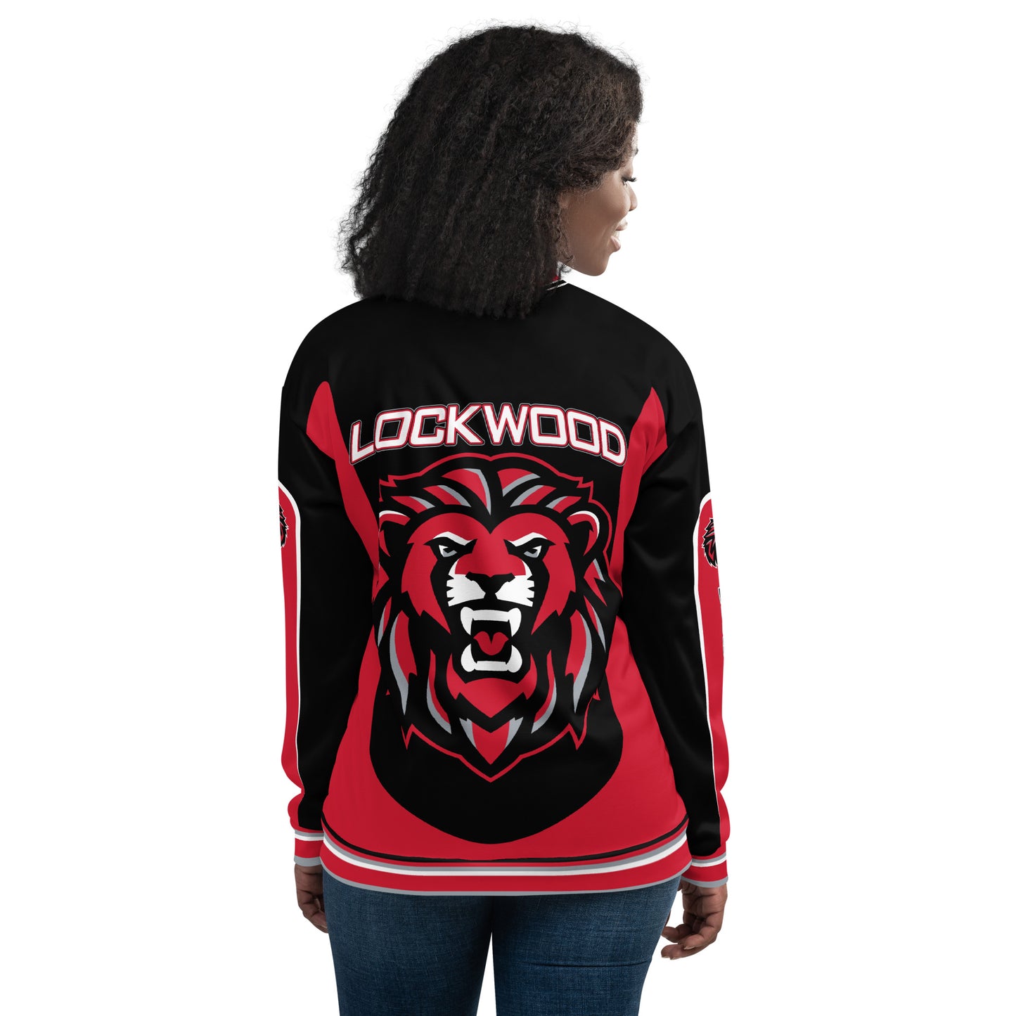 LHS Unisex Bomber Jacket - Lockwood Lions