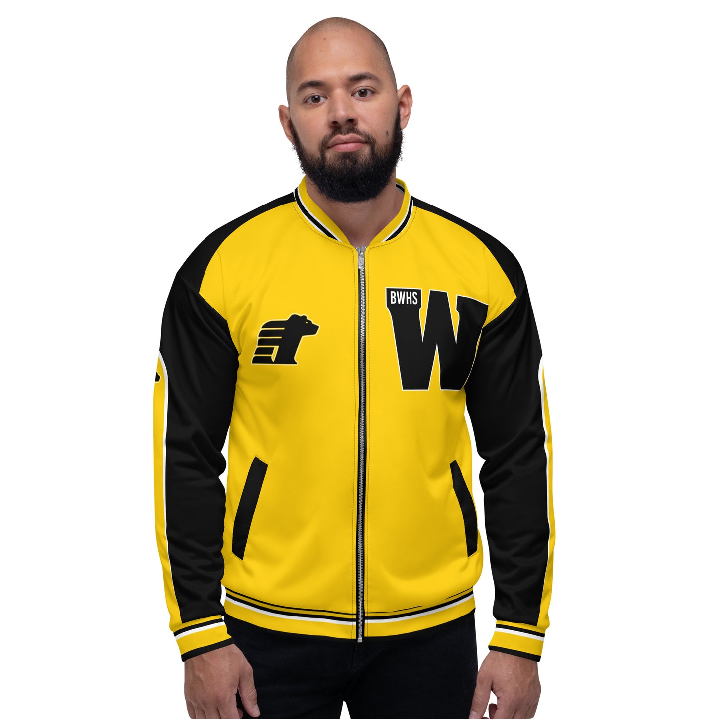 BWHS Unisex Bomber Jacket - Golden Bears