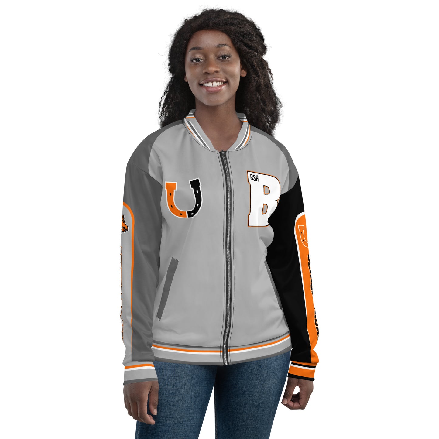 BSH Unisex Bomber Jacket - Senior Broncs