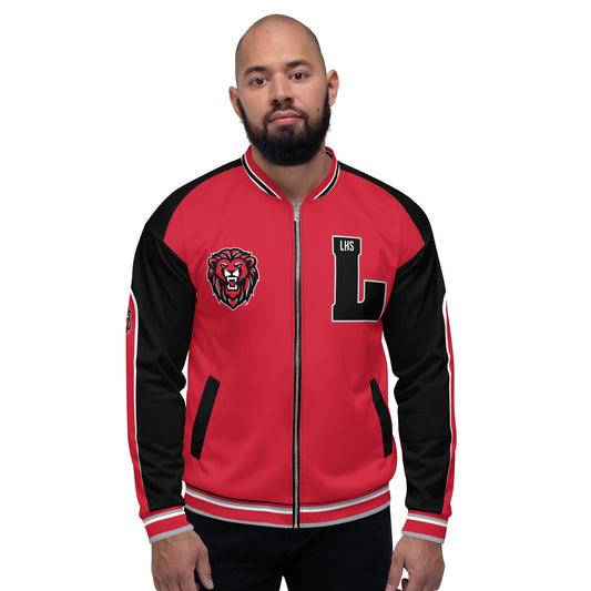 LHS Unisex Bomber Jacket - Lockwood Lions
