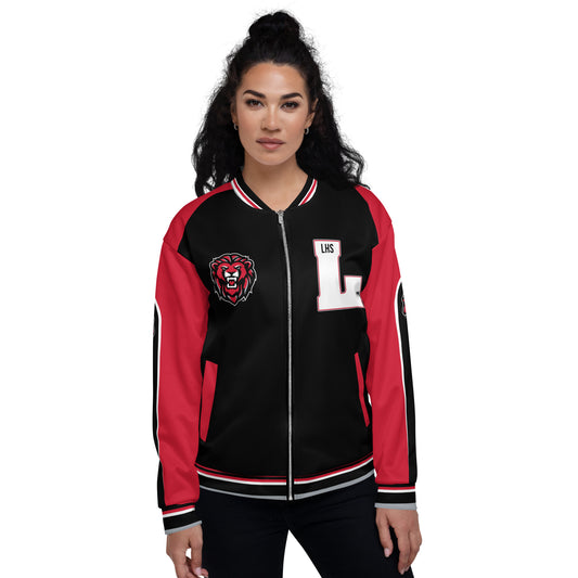 LHS Unisex Bomber Jacket - Lockwood Lions
