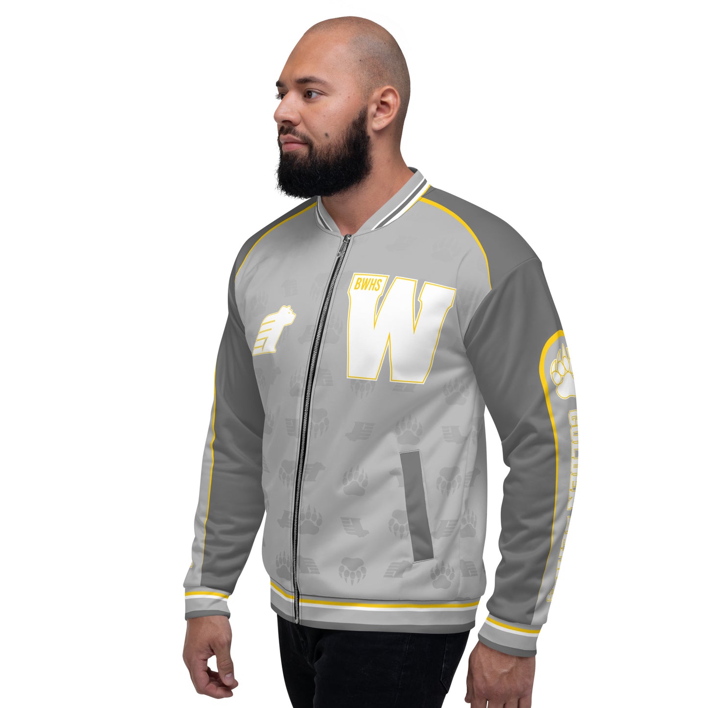 BWHS Unisex Bomber Jacket - Golden Bears