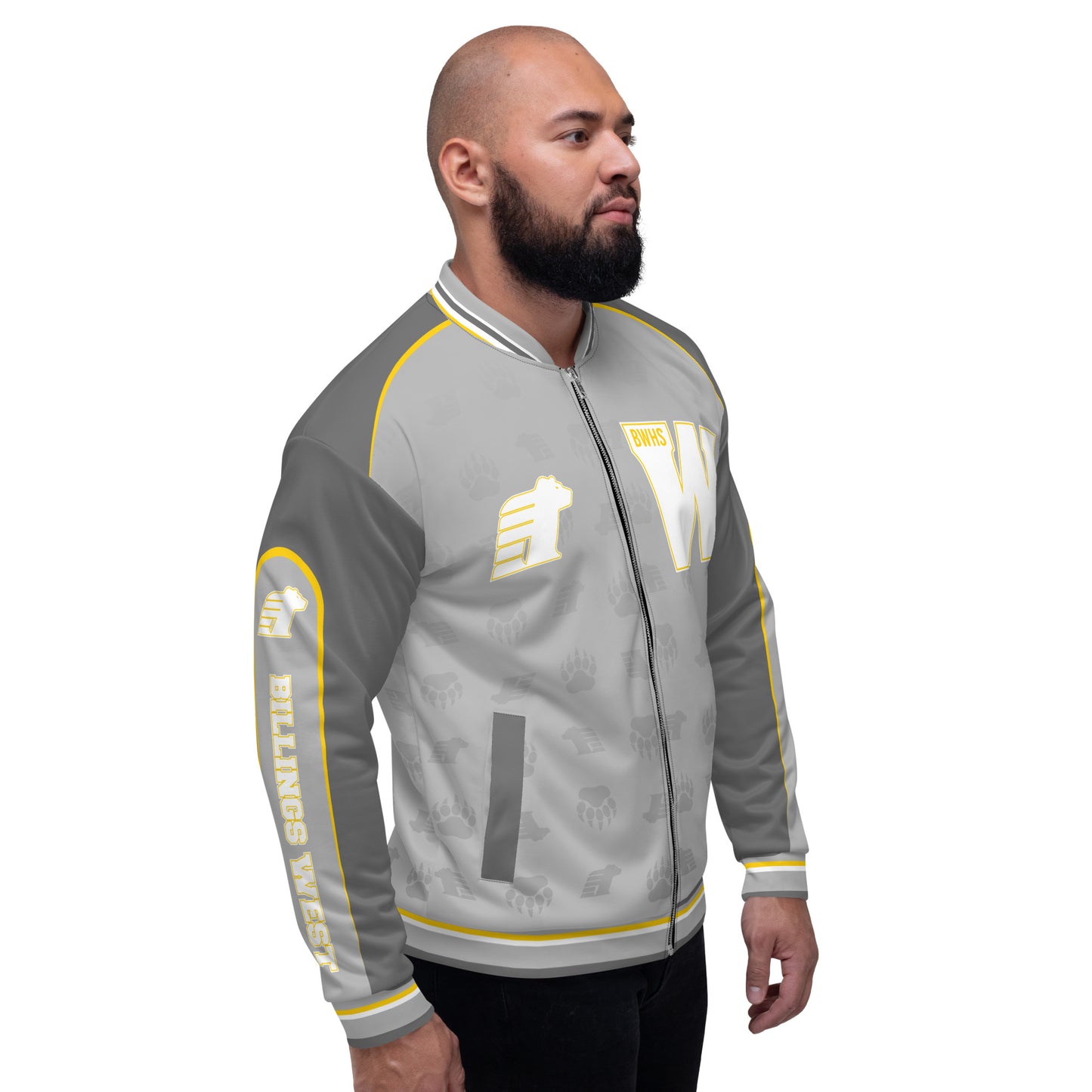 BWHS Unisex Bomber Jacket - Golden Bears