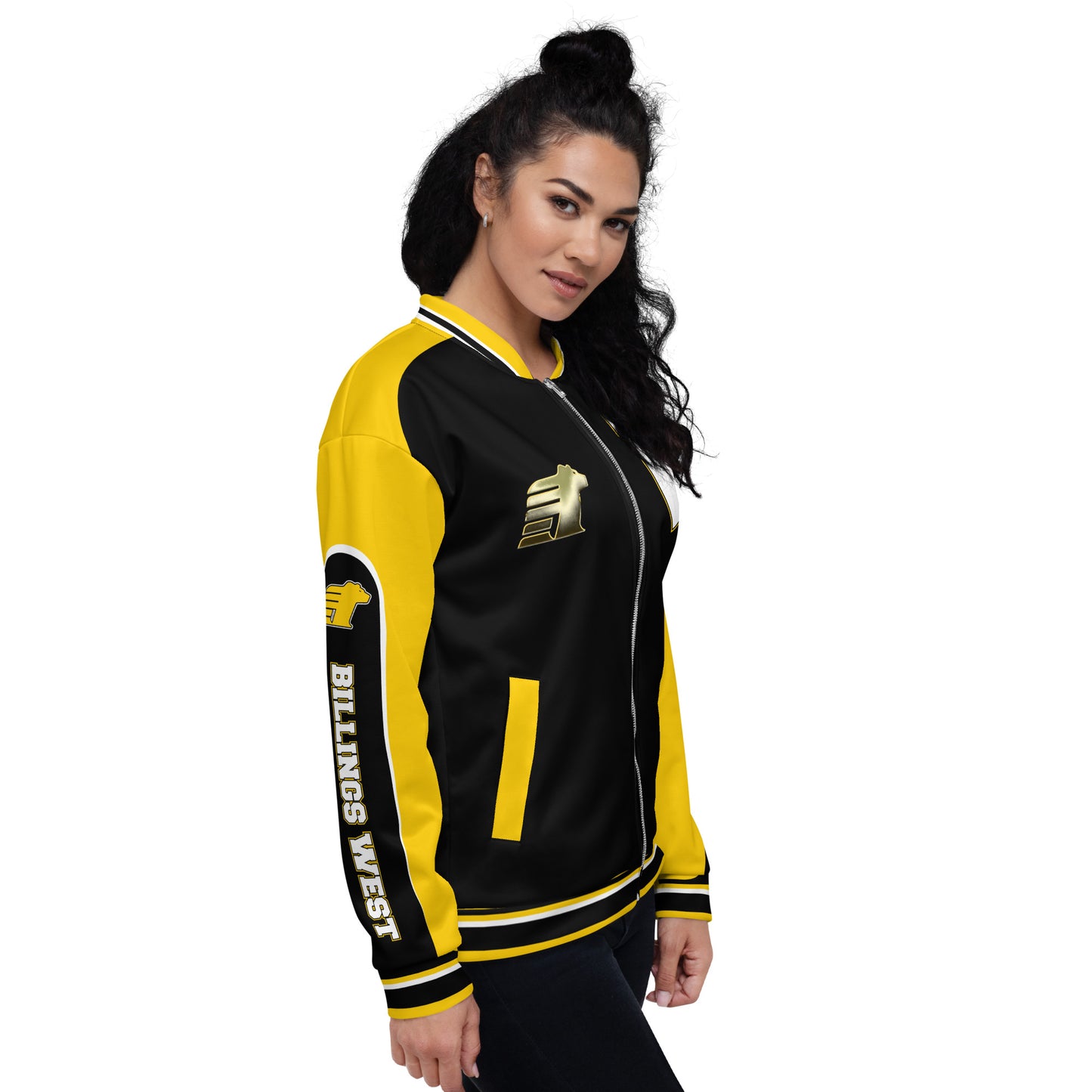 BWHS Unisex Bomber Jacket - Golden Bears
