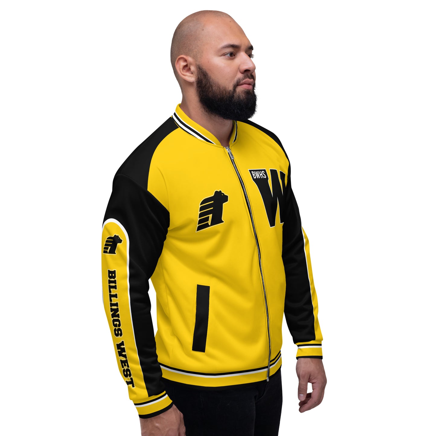 BWHS Unisex Bomber Jacket - Golden Bears