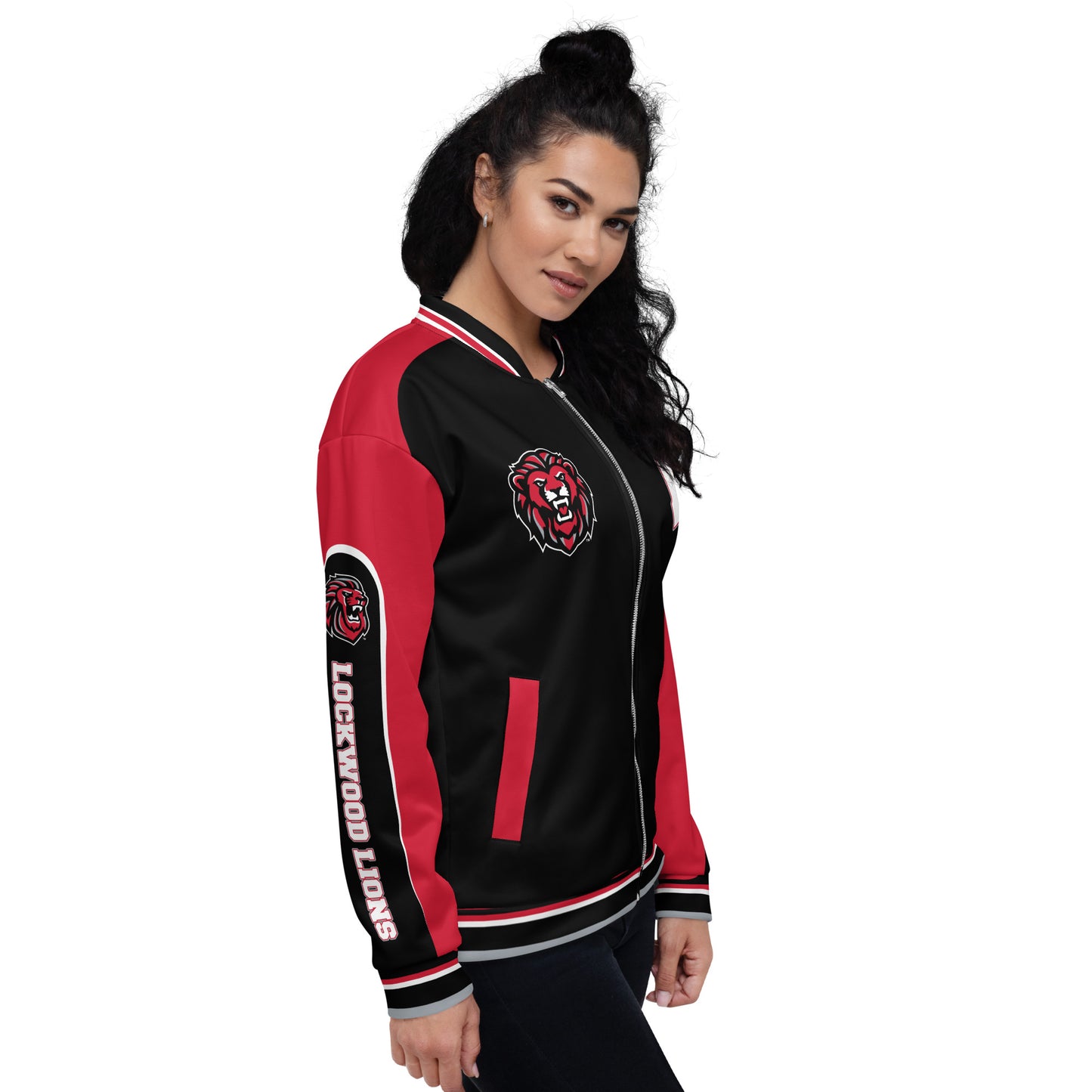 LHS Unisex Bomber Jacket - Lockwood Lions