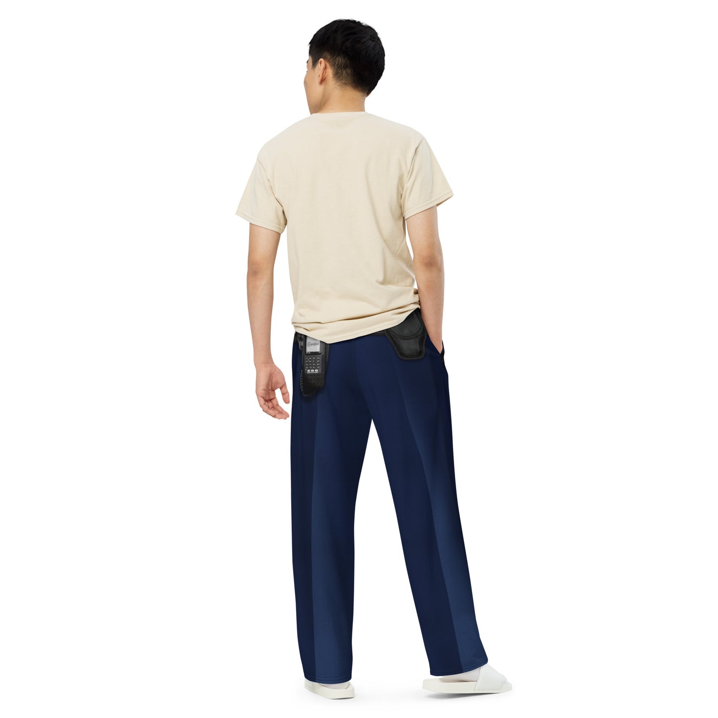 Pajamgeries All-over Print Wide-leg Pajama Pants - Officer Hotstuff
