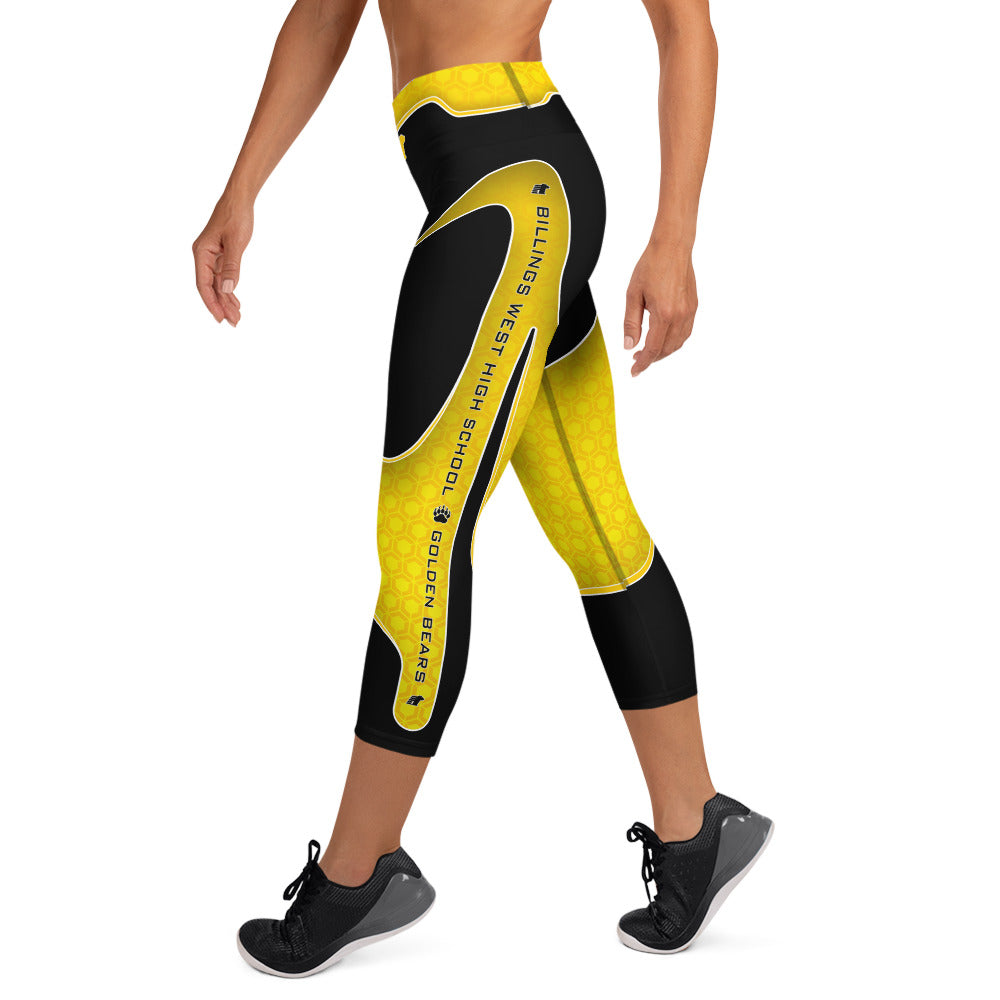 BWHS Yoga Capri Leggings