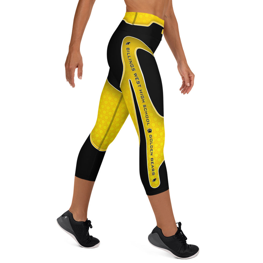 BWHS Yoga Capri Leggings