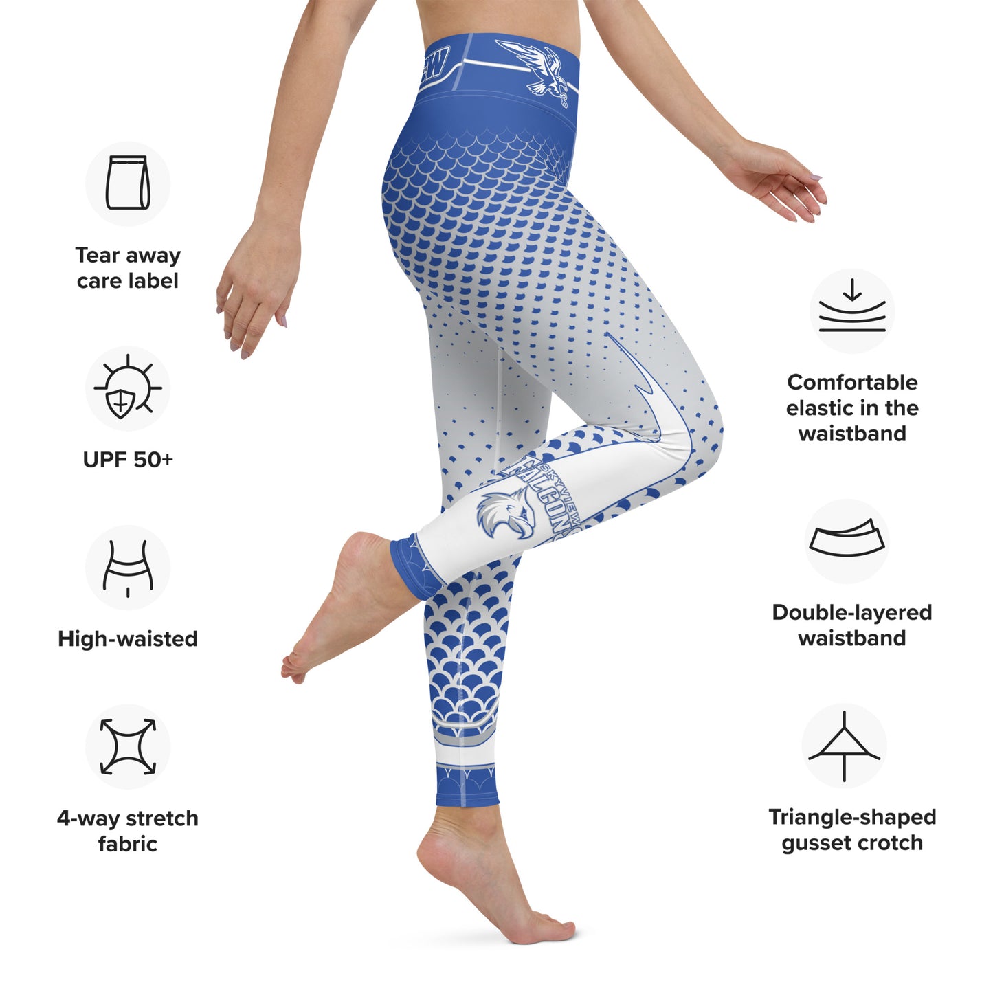 SHS Yoga Leggings - Skyview Falcons