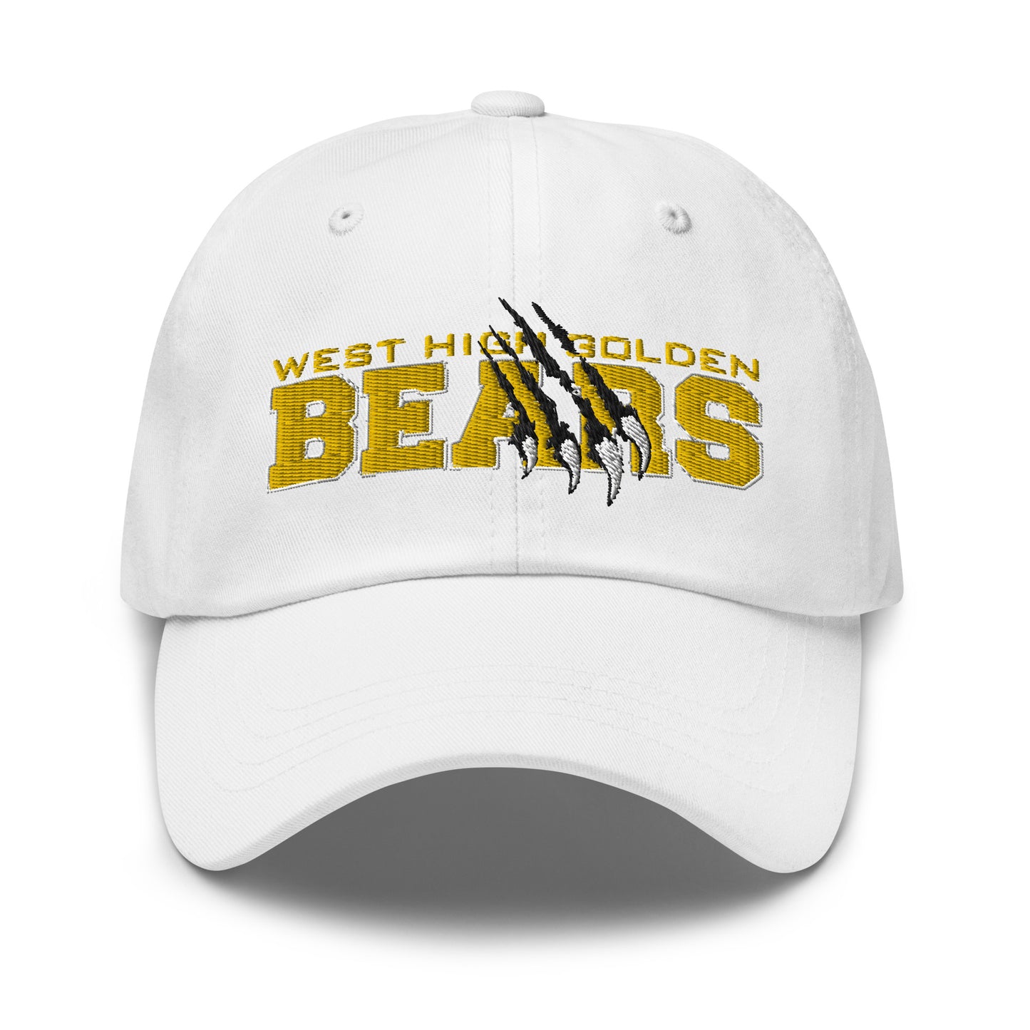 BWHS Baseball Hat - Golden Bears Clawed
