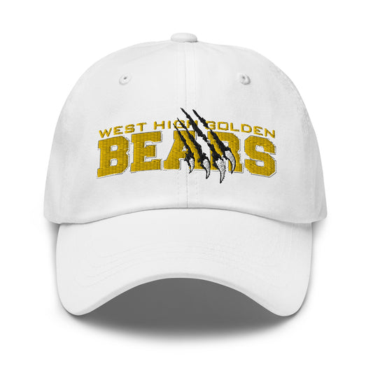 BWHS Baseball Hat - Golden Bears Clawed