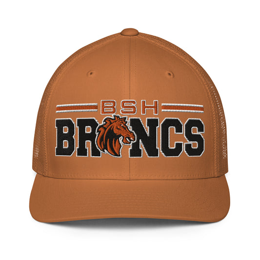 BSH Closed-Back Trucker Cap - Senior Broncs