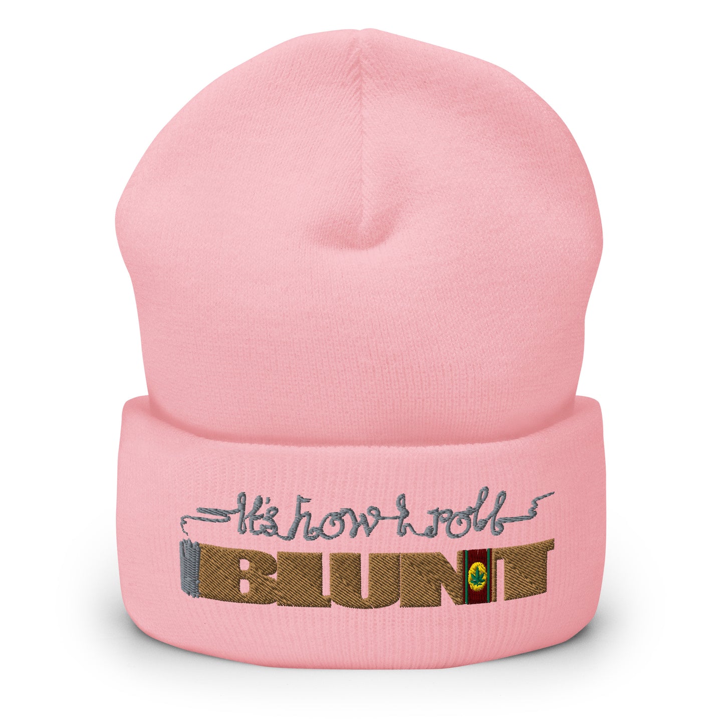 Blunt, It's How I Roll Cuffed Beanie