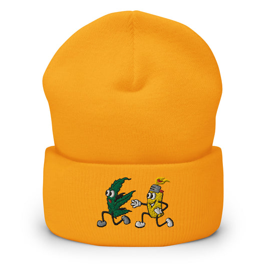 Tag Cuffed Beanie