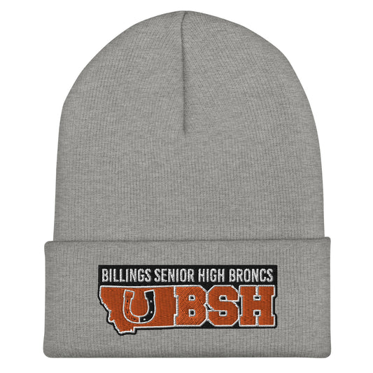 BSH Cuffed Beanie - Senior Broncs