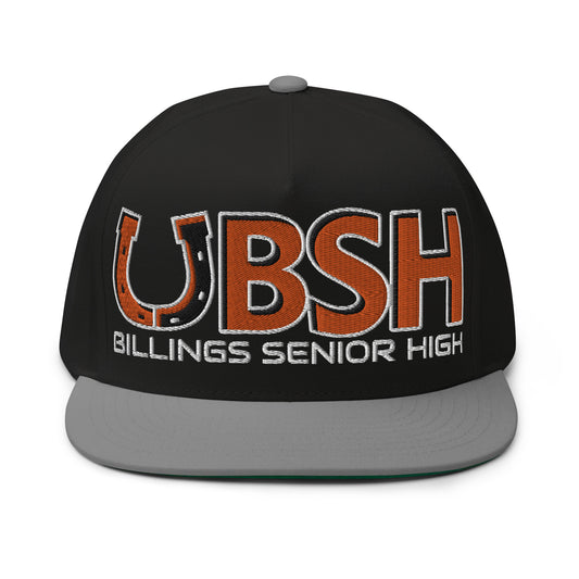 BSH Flat Bill Cap - Senior Broncs